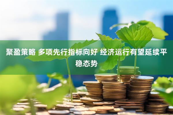 聚盈策略 多项先行指标向好 经济运行有望延续平稳态势