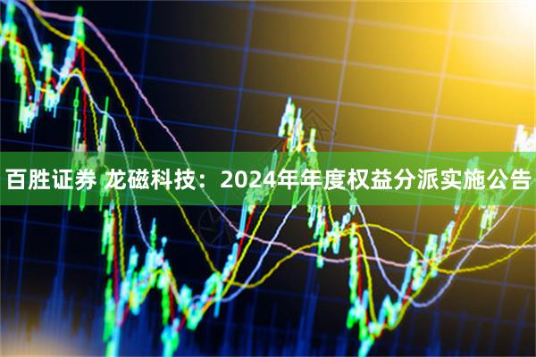 百胜证券 龙磁科技：2024年年度权益分派实施公告