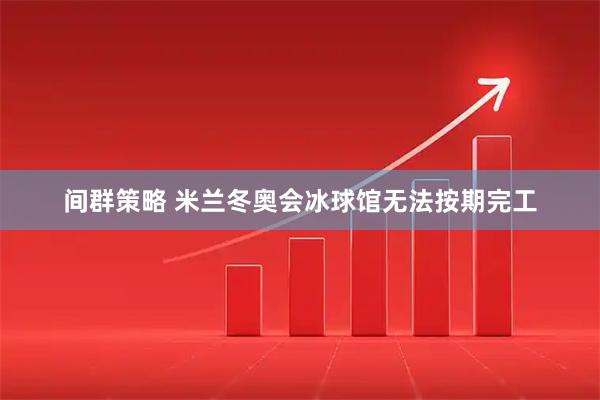 间群策略 米兰冬奥会冰球馆无法按期完工