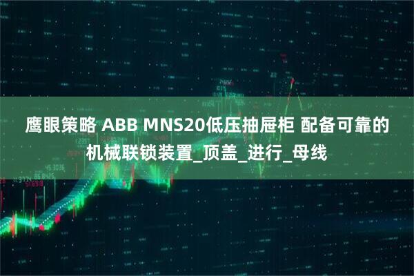 鹰眼策略 ABB MNS20低压抽屉柜 配备可靠的机械联锁装置_顶盖_进行_母线